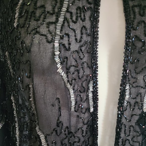 Vintage Beaded Semi-Sheer Cardigan (M/L) - Picture 13 of 16